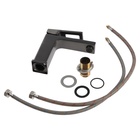 Смеситель для раковины AFLORN AF19010ST, высота излива 11 см, латунь, глянцевый графит - Фото 6