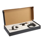 Смеситель для кухни Accoona A5490F-9, с выдвижной лейкой, излив 27 см, латунь, черный - фото 808485404