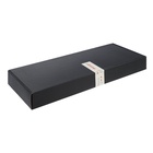 Смеситель для кухни Accoona A5490F-9, с выдвижной лейкой, излив 27 см, латунь, черный - фото 808485405