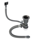 Сифон для мойки AFLORN AF90101F-1, 3 1/2", черный 10829354 - фото 13094392
