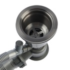Сифон для мойки AFLORN AF90101F-1, 3 1/2", черный 10829354 - фото 13094395