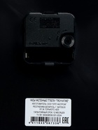 Часы настенные интерьерные, бесшумные, d-30.5 см, обод черный - фото 42442400