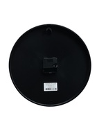 Часы настенные интерьерные, бесшумные, d-30.5 см, обод черный - фото 42442399