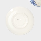 УЦЕНКА Сервиз чайный Доляна «Аззурро», 12 предметов: 6 чашек 240 мл, 6 блюдец d=15.2 см, фарфор, цвет белый - Фото 4