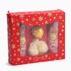 УЦЕНКА Новогодний подарочный набор косметики «Зимняя сказка», с ароматом мандарина и корицы. Красная серия - Фото 4