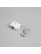 Светодиодная фигура из мишуры «Елочка зеленая» 36 × 28 см, 20 LED, батарейки AG10х3 (в комплекте), свечение тёплое белое - фото 809319866