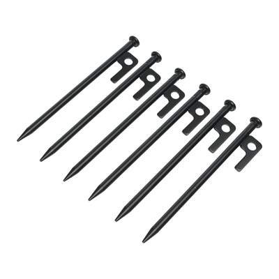 Колышки туристические, набор - 6 шт., 20×1 см, металл
