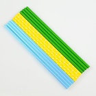 Набор бумажной посуды «С днём рождения»: 6 стаканов, 6 тарелок, трубочки 10797812