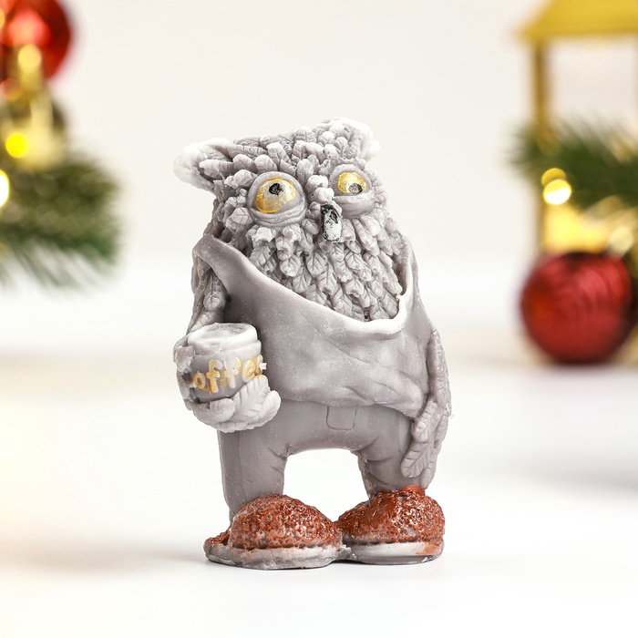 Фигурное мыло «Сова - С Добрым утром» 9×6×4.5 см/80 г - Фото 1