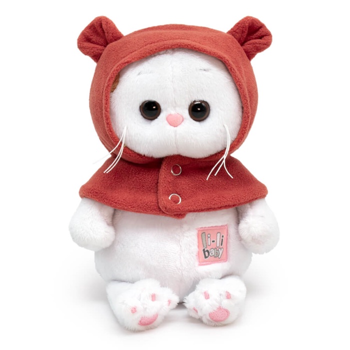 Мягкая игрушка Ли-Ли BABY в съемном капюшоне Медвежонок, 20 см LB-127