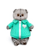 Мягкая игрушка «Басик в куртке с сердечком», 19 см - Фото 3