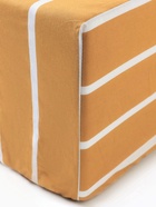 Простыня на резинке 1.5-спальная «Этель» Mustard stripes, 140×200+25 см, поплин - Фото 4