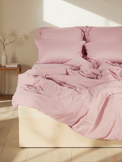 Пододеяльник 1.5-спальный SL Home, 150×220 см, розовый, модал