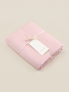 Простыня на резинке 2-спальная SL Home Modal, 180×200+30 см, модал, розовая - Фото 11