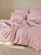 Простыня на резинке евро SL Home Modal, 200×200+30 см, модал, розовая - Фото 7