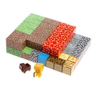 Конструктор «Магнитные кубики. Мой мир», 2 фигурки, 80 деталей - Фото 2