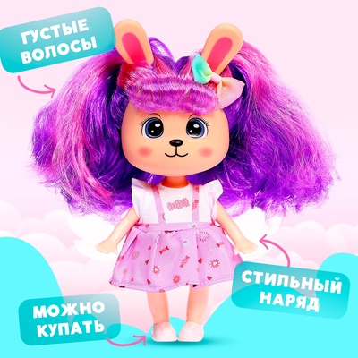 Кукла «Радужный кролик», МИКС