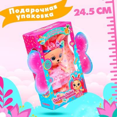 Кукла «Радужный кролик», МИКС