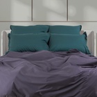 Комплект наволочек "Этель" 50х70 см - 2 шт, цв. зеленый, 100% хлопок, поплин 10682939