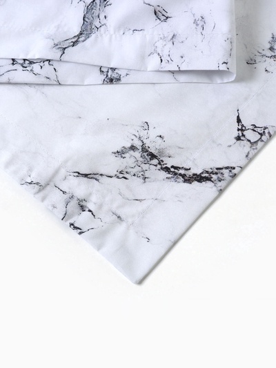 Пододеяльник евро «Этель» Marble, 200×220 см, перкаль