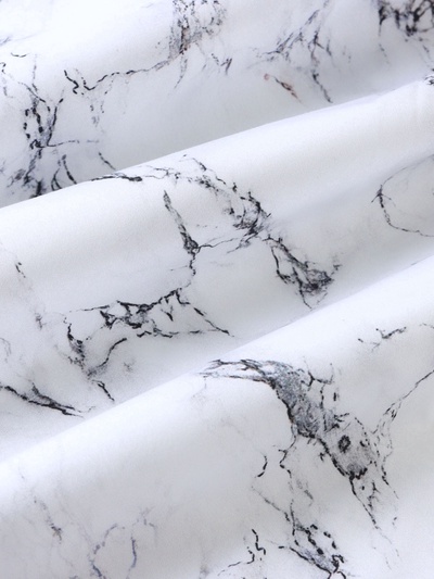 Пододеяльник евро «Этель» Marble, 200×220 см, перкаль