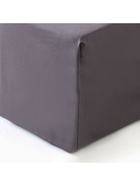 Простыня на резинке 2-спальная «Этель» Carbon, 160×200+30 см, перкаль - Фото 4