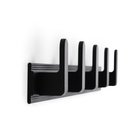 Вешалка CAPPIO CVP007, алюминиевая, пятирожковая, цвет чёрный - Фото 4