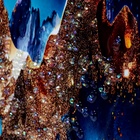 Картина акрил "Абстракция смола" 40х30 см - фото 29834838