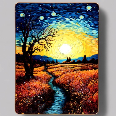 Картина акрил «Вечернее чудо», 40×30 см