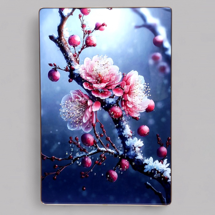 Картина акрил «Ветка сакуры», 60×39.5 см - Фото 1