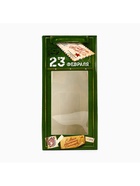 Коробка складная «23 Февраля», 9 х 19 х 6 см (комплект 5 шт) - фото 28810530