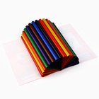 Бумага цветная А4 мелованная 16 л 8 цветов двусторонняя, БукиБяки - Фото 2