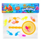 Игровой набор «Весёлая рыбалка», 10 рыбок, сачок, МИКС - Фото 18