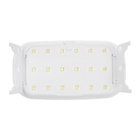 Лампа для маникюра, LED, 18 диодов, 3 Вт, таймер, USB, белая - Фото 6