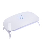 Лампа для маникюра, LED, 18 диодов, 3 Вт, таймер, USB, белая - Фото 9