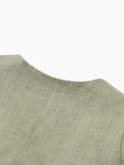 Платье детское Крошка Я Linen, р. 86-92, зеленый 10691033 - фото 13195855