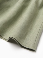 Платье детское Крошка Я Linen, р. 86-92, зеленый 10691033 - фото 13195857