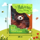 Уценка Набор книга в твёрдом переплёте «Мишуткины сказки», с игрушкой на руку - Фото 2