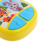 Музыкальная игрушка-брелок, детский, звуковые эффекты, цвет жёлтый, уценка 10851958