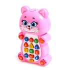 УЦЕНКА Игрушка музыкальная обучающая «Котёнок», с проектором - Фото 2