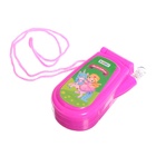 УЦЕНКА Музыкальный телефон «Милой принцессе», световые и звуковые эффекты - Фото 3