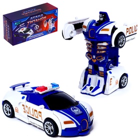 {{photo.Alt || photo.Description || 'УЦЕНКА Робот инерционный «Полицейский», трансформируется автоматически при столкновении'}}