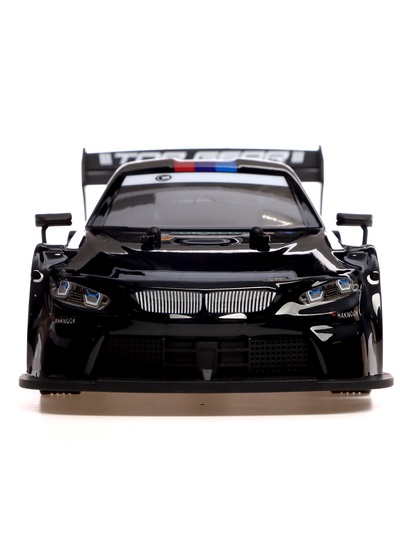 Машинка на пульте управления «Легенда Дрифта», радиоуправление, полный привод, 40 км/ч, 2 комплекта колёс, 1:16, цвет чёрный