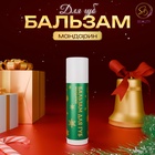 Бальзам для губ новогодний с ароматом мандарина - Фото 1