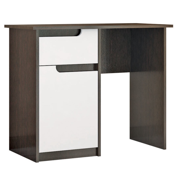 Столик туалетный «Розалия», 900×450×750 мм, цвет венге/белый глянец - Фото 1