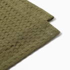 Плед Крошка Я Waffle 70*140 см, цв.зеленый, вафля, 100% хлопок, 195гр/м2 - фото 28518245