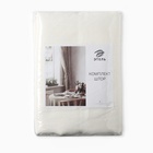 Шторы для кухни с завязками Этель Kitchen linen 145×180 см, комплект - 2 шт., 100% лён - Фото 6