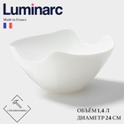 Салатник Luminarc SALENCO, 1,4 л, d=24 см, стеклокерамика, белый - фото 322273472