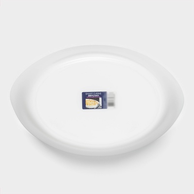 Форма для запекания Luminarc SMART CUISINE CARINE, 32×20 см, овальная, стеклокерамика, белая