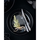 Тарелка Luminarc COTTAGE BLACK, d=25 см, стекло, чёрная - Фото 2